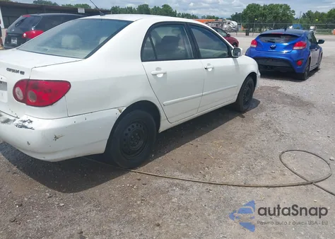 2003 Toyota Corolla Le из США, поврежденный, VIN 1NXBR32EX3Z031354